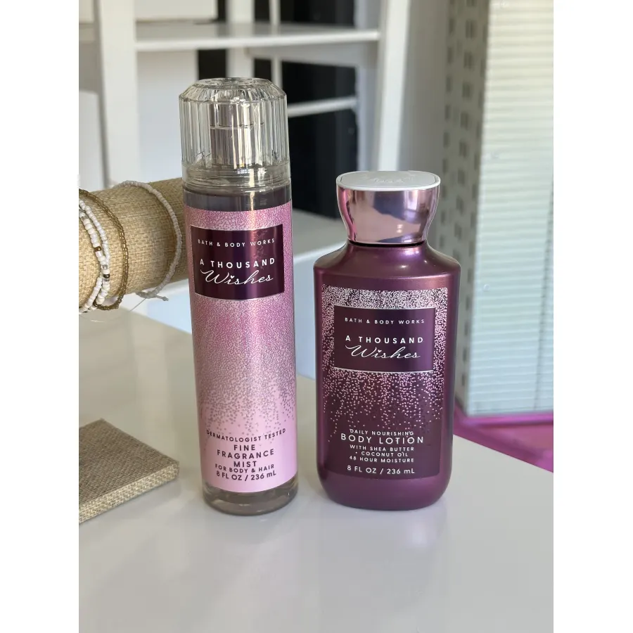 Duo perfume y crema thousand wishes